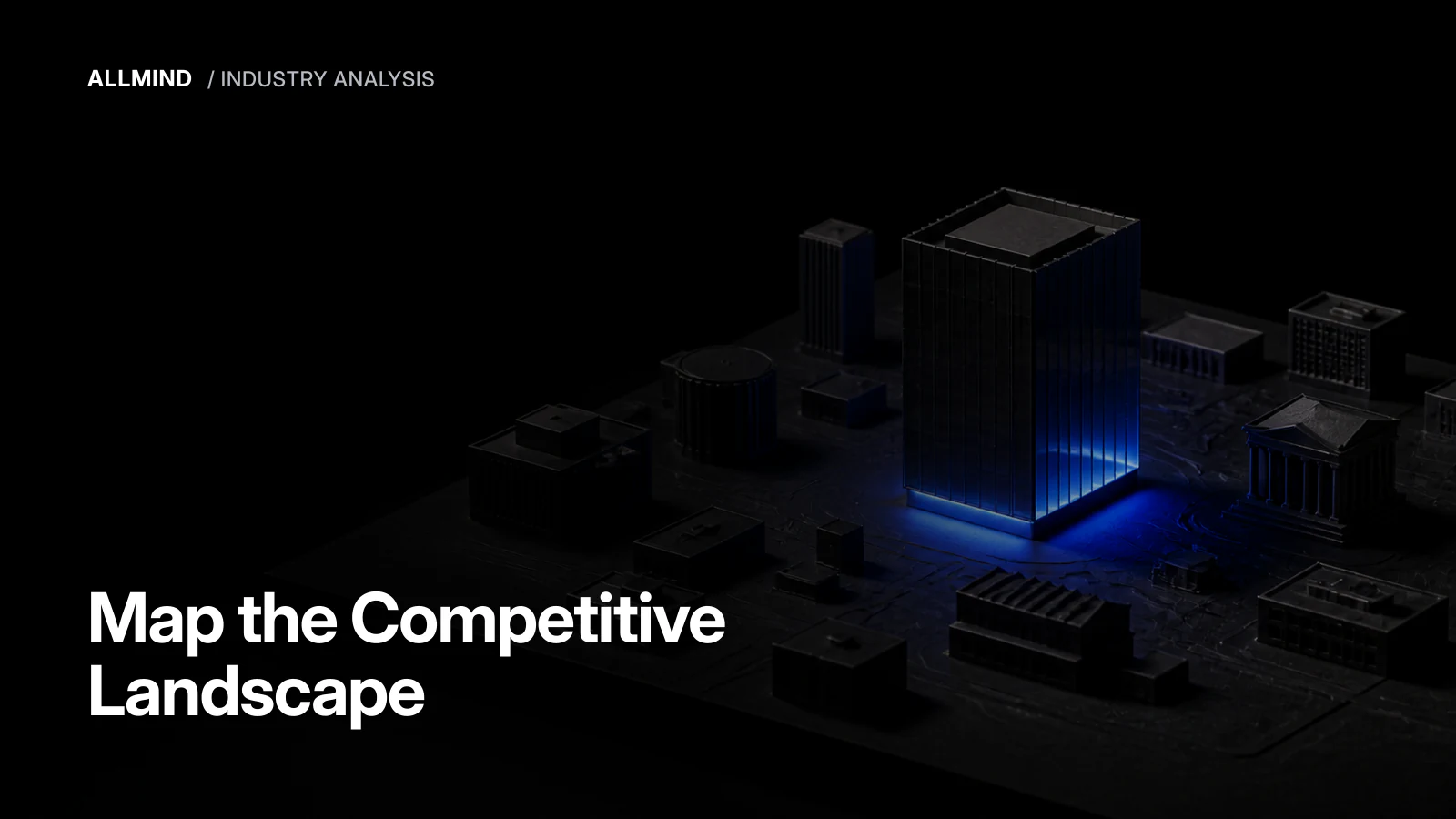 Editorial cover about competitive landscape analysis for investors.