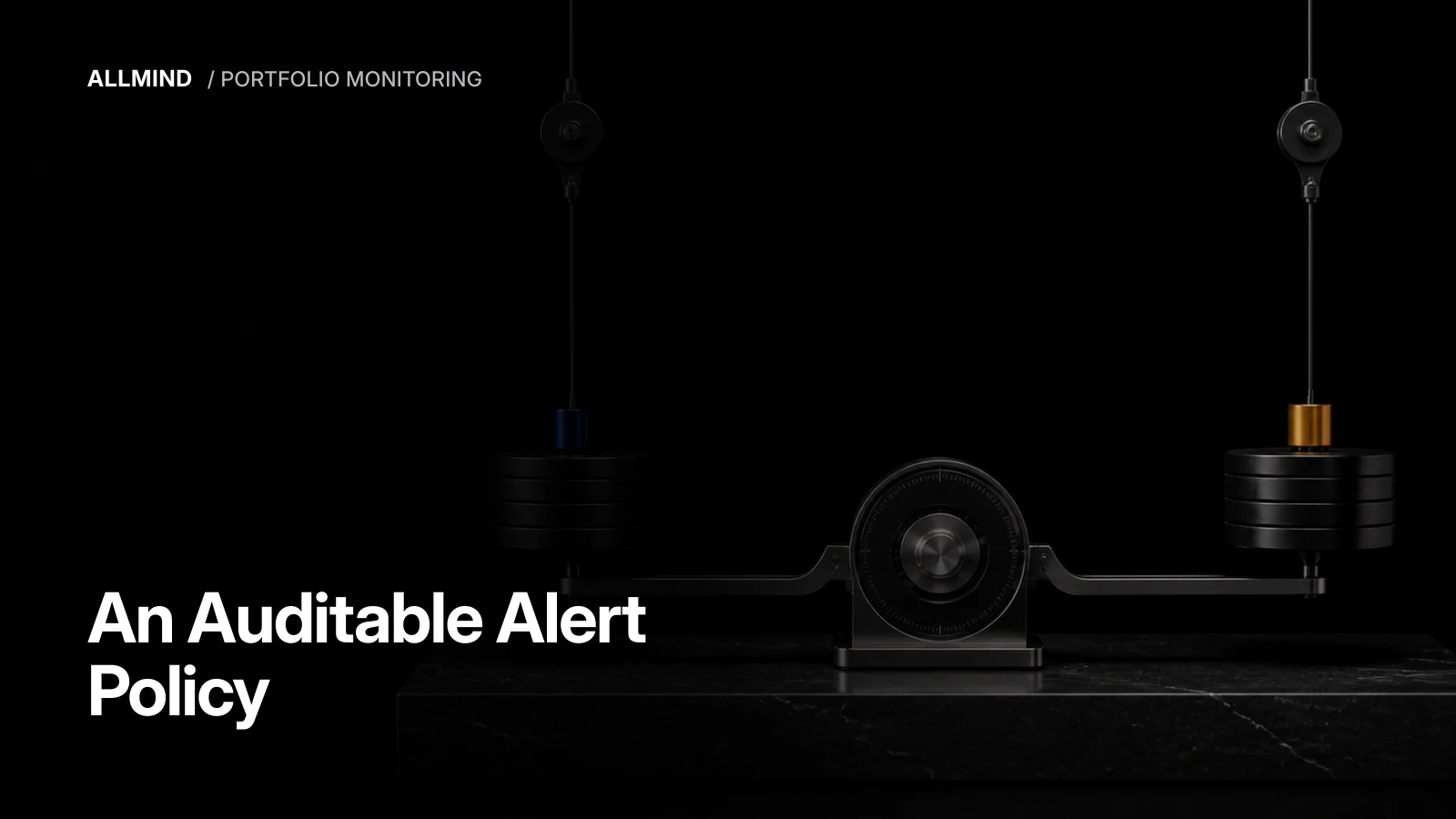 Editorial cover about auditable news alerts for portfolio companies.