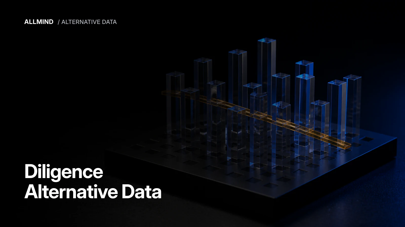 Editorial cover about evaluating alternative data for institutional investing.