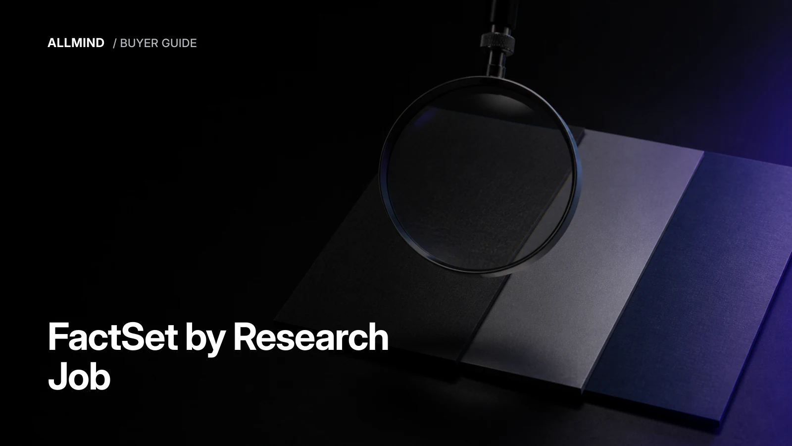 Editorial cover for a workflow-based guide to FactSet alternatives.