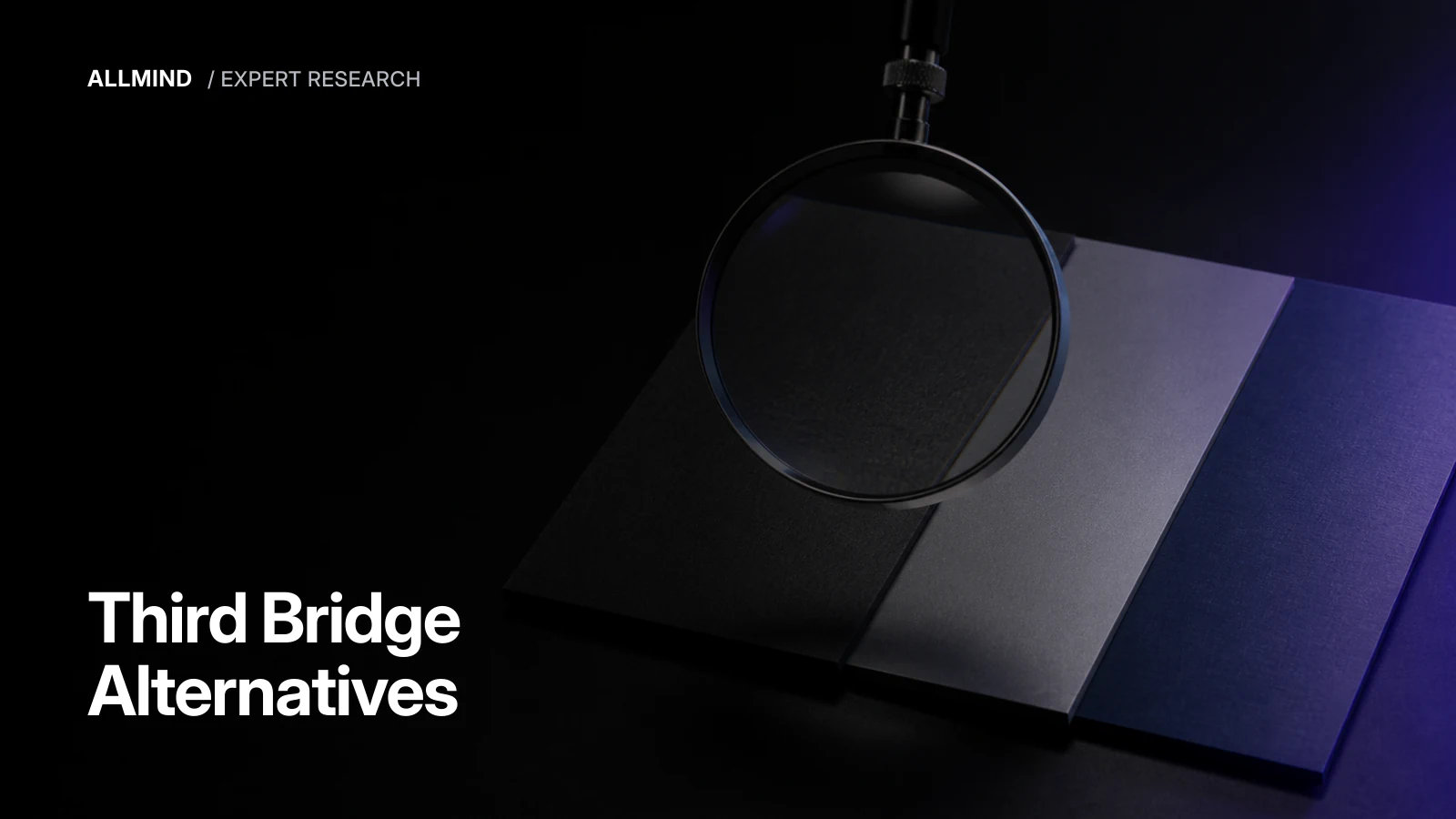 Editorial cover about Third Bridge alternatives for calls, libraries, and AI access.